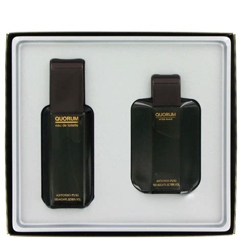 quorum aftershave gift set